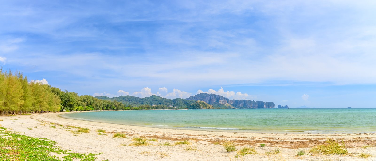 noppharat thara beach krabi thailand panorama scaled