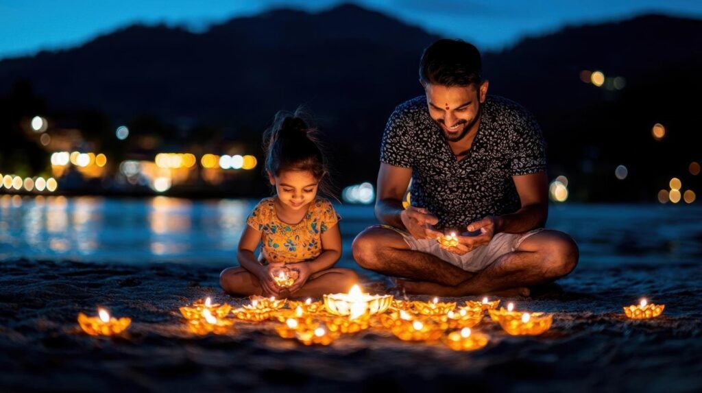 Family Diwali vacation in Dapoli at Villa Infinity beach villa