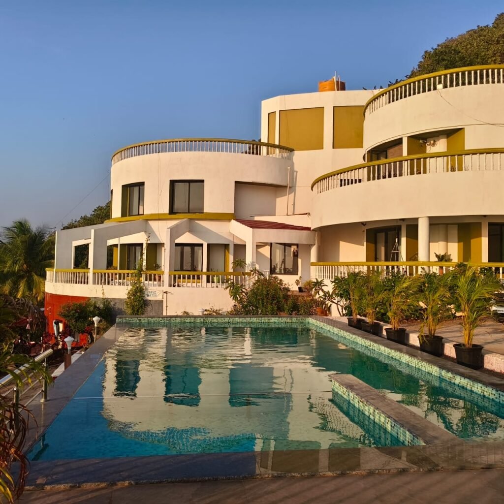 monsoon beach villa stay in dapoli with sea view and konkan greenery